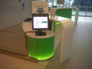 Self Check In Kiosks in Pembury Hospital 