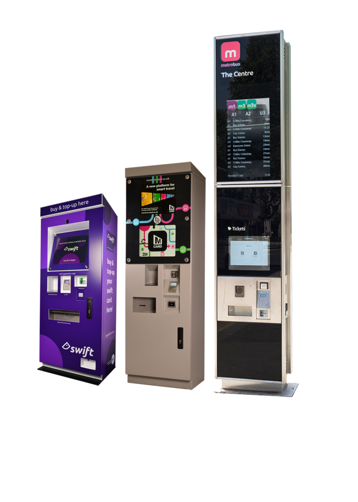 Product - Outdoor Smart Ticket Vending Machines (TVMs)